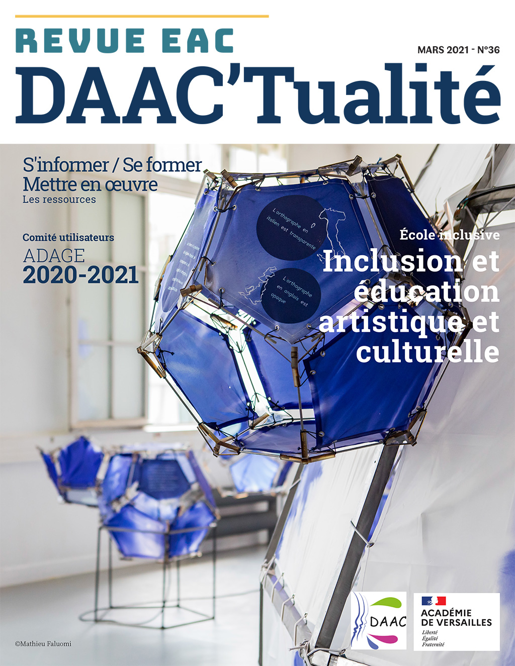 DAAC'Actualité - Mars 2021